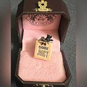 Juicy Couture Yorkie in Shopping Bag Charm